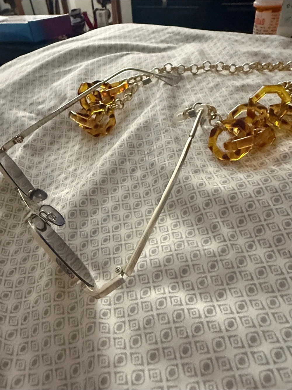 Amber Chain Necklace for your sunnies